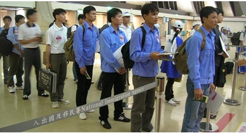 Các chính sách cho lao động Việt Nam đi làm việc tại Đài Loan