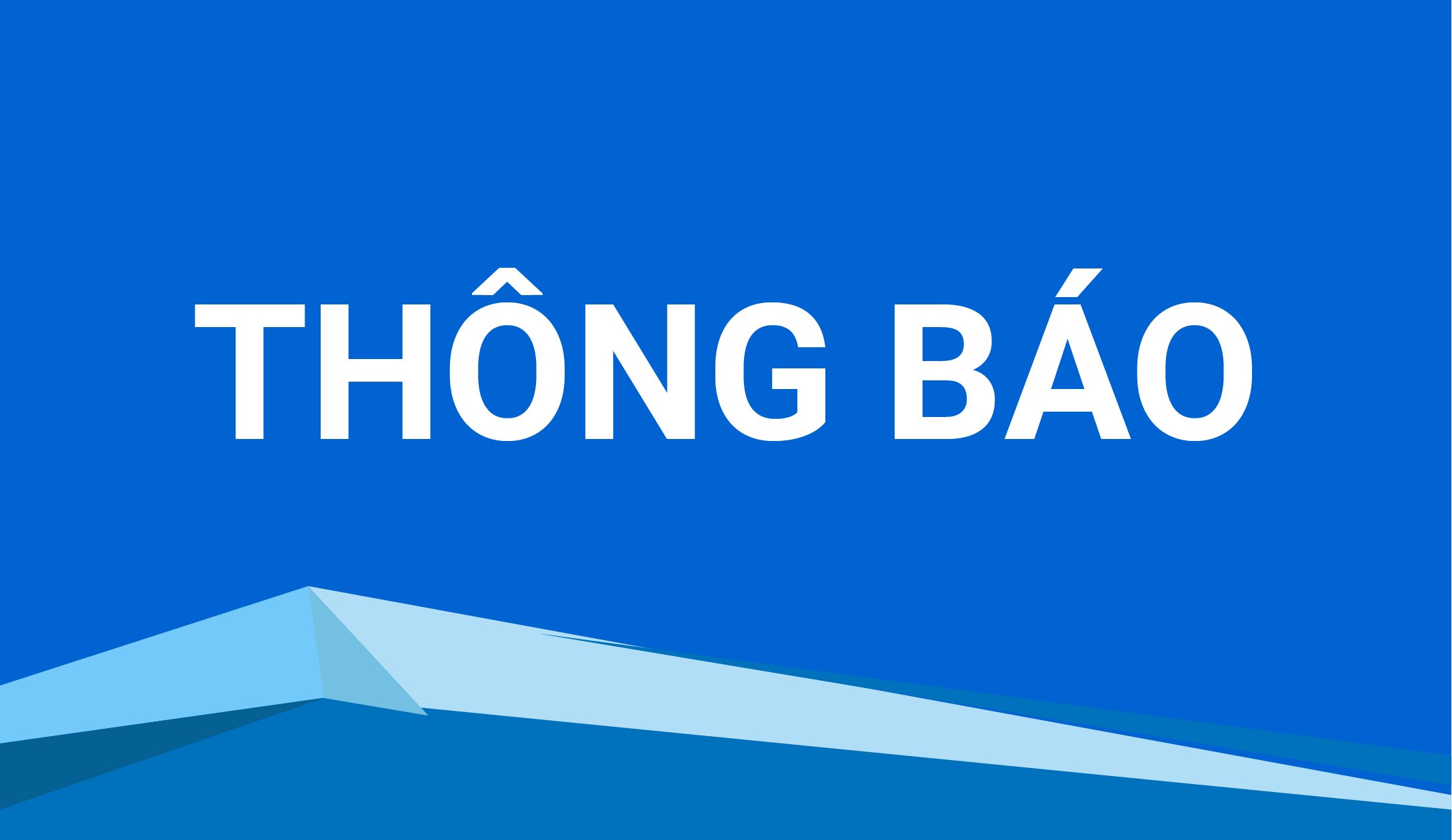 Thông báo về việc tuyển chọn, giao trực tiếp tổ chức chủ trì thực hiện nhiệm vụ KH&CN cấp Bộ năm 2024