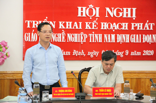 Nam Định cần tập trung phát triển đào tạo nhân lực chất lượng cao - Ảnh 1. Nam Định cần tập trung phát triển đào tạo nhân lực chất lượng cao - Ảnh 1.