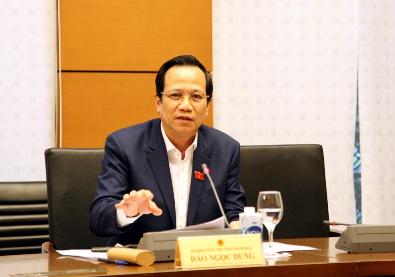 Bộ trưởng Đào Ngọc Dung kiến nghị nên đưa BHXH vào chỉ tiêu thống kê của địa phương (Ảnh: Mạnh Dũng)