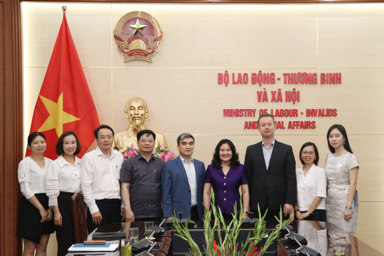 Thứ trưởng Nguyễn Thị Hà tiếp Giám đốc Cụm dự án Phát triển Kinh tế bền vững của tổ chức GIZ