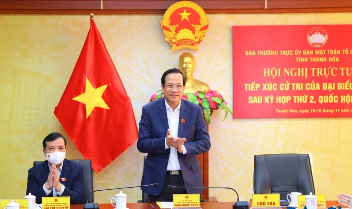 Bộ trưởng Đào Ngọc Dung: Với cơ chế đặc thù, Thanh Hoá sẽ có sức bật mới